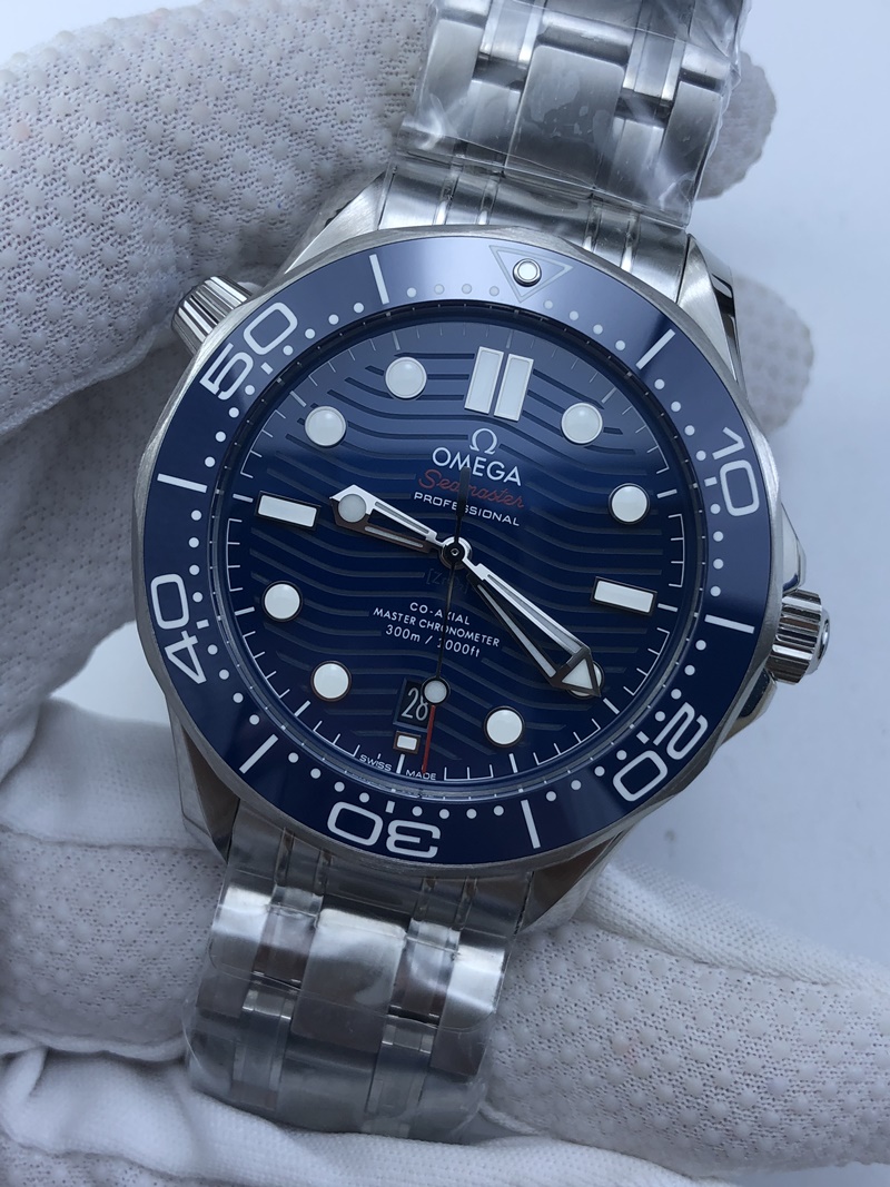 (준비완료/특급배송/예상수령7일)NO.211/ ZF공장 오메가 시마스터 300M 블루Seamaster Diver 300M