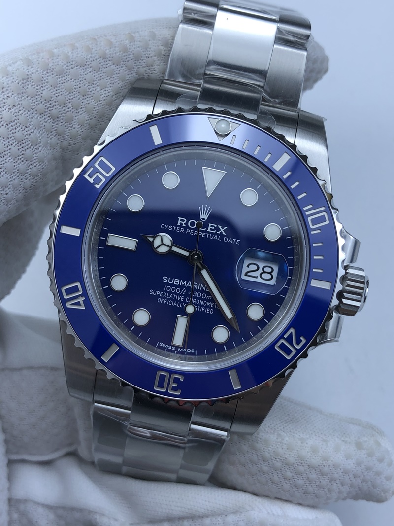 (준비완료/특급배송/예상수령5일)NO.241/VS공장 롤렉스 서브마리너 Submariner 116619 LB Blue Ceramic 904L