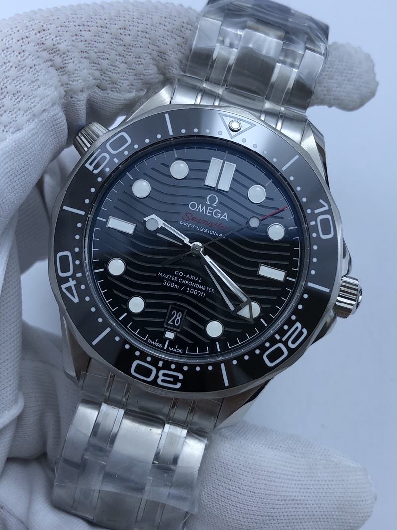 (준비완료/특급배송/예상수령7일)NO.361/ZF공장 오메가 시마스터 300M 블랙 Seamaster Diver 300M