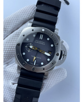 (준비완료/특급배송)NO.1817/ VS공장 PAM1323 Y 44mm Submersible VSF 11 Best Edition Gray Dial on Rubber Strap P.9011 Clone