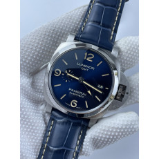 (준비완료/특급배송)NO.1858/VS공장 파네라이 PAM1033 44MM 블루다이얼 가죽